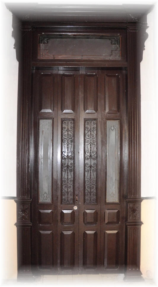 Hotel Room Entrance Door